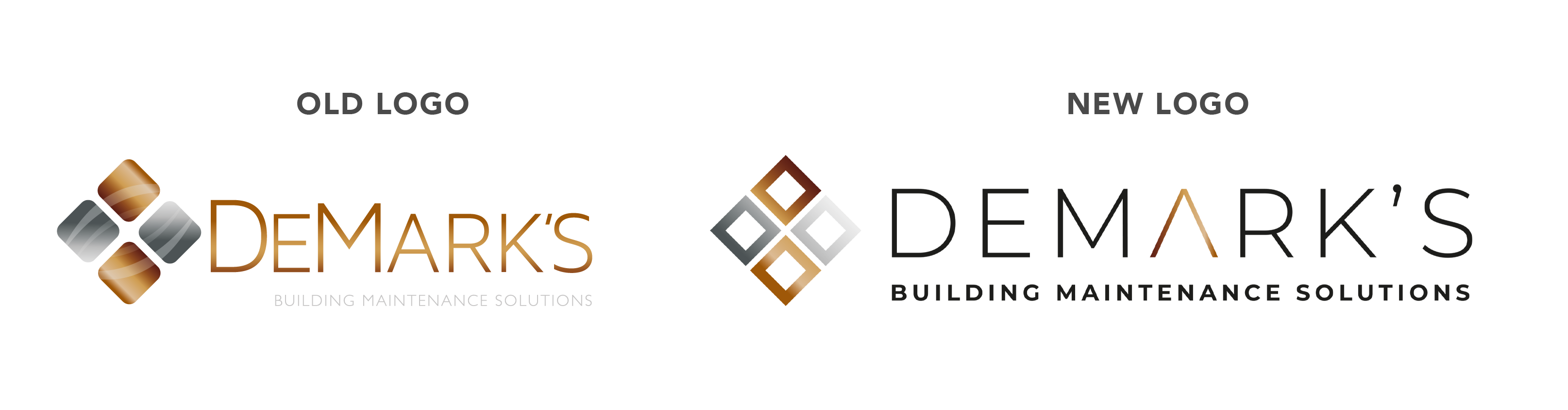 DeMarks logo rebrand