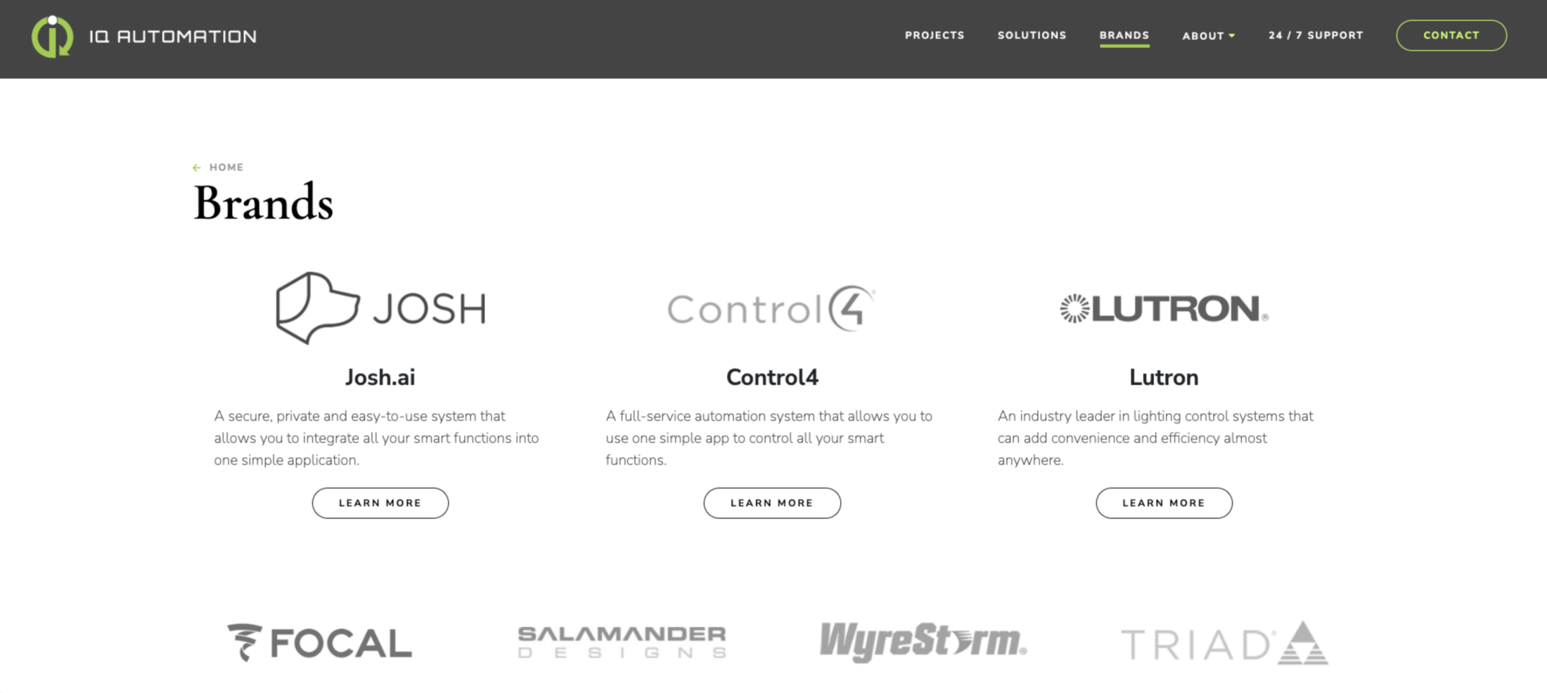 IQ Automation | Website - Third Eye Local